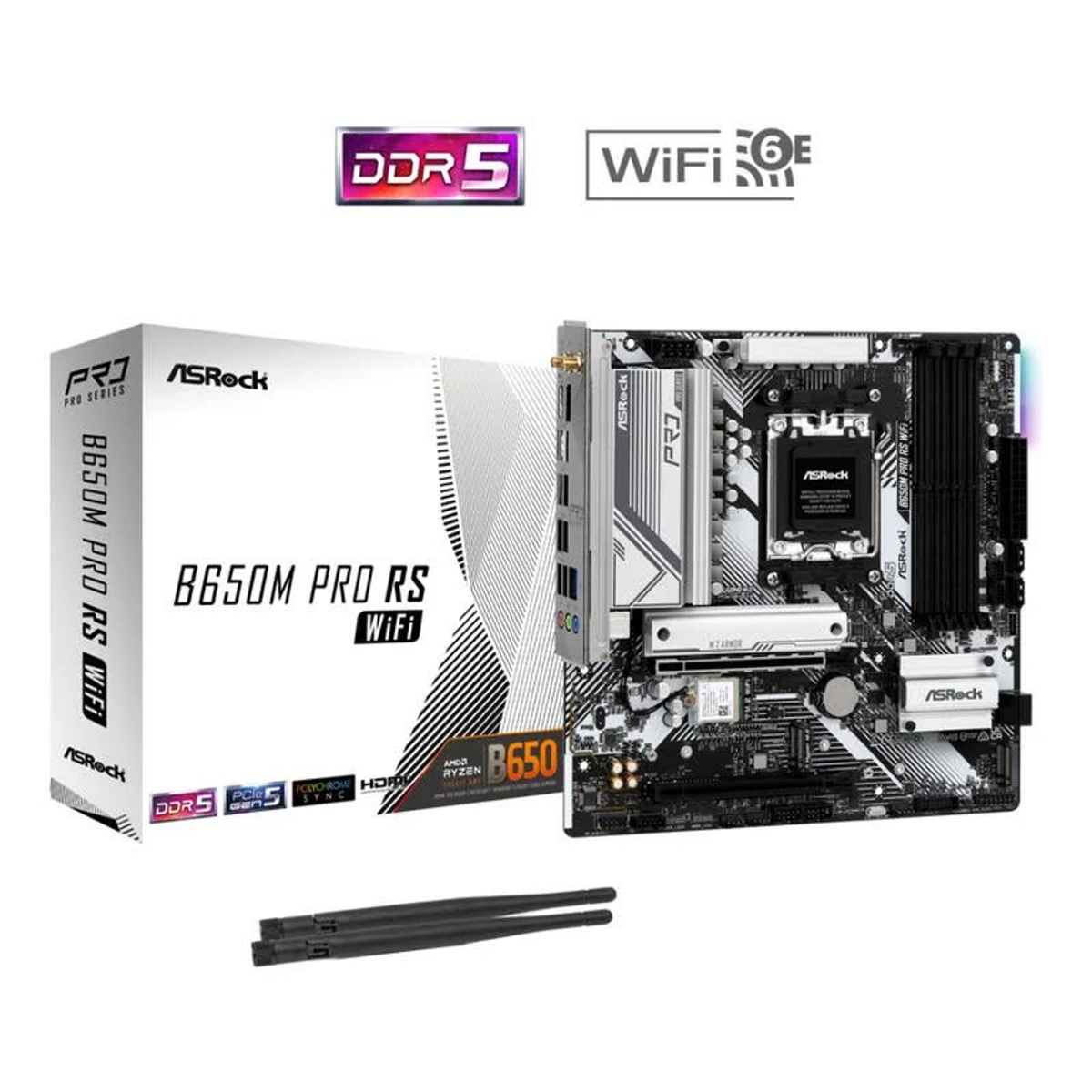 ASRock B650M Pro RS Wi-Fi DDR5