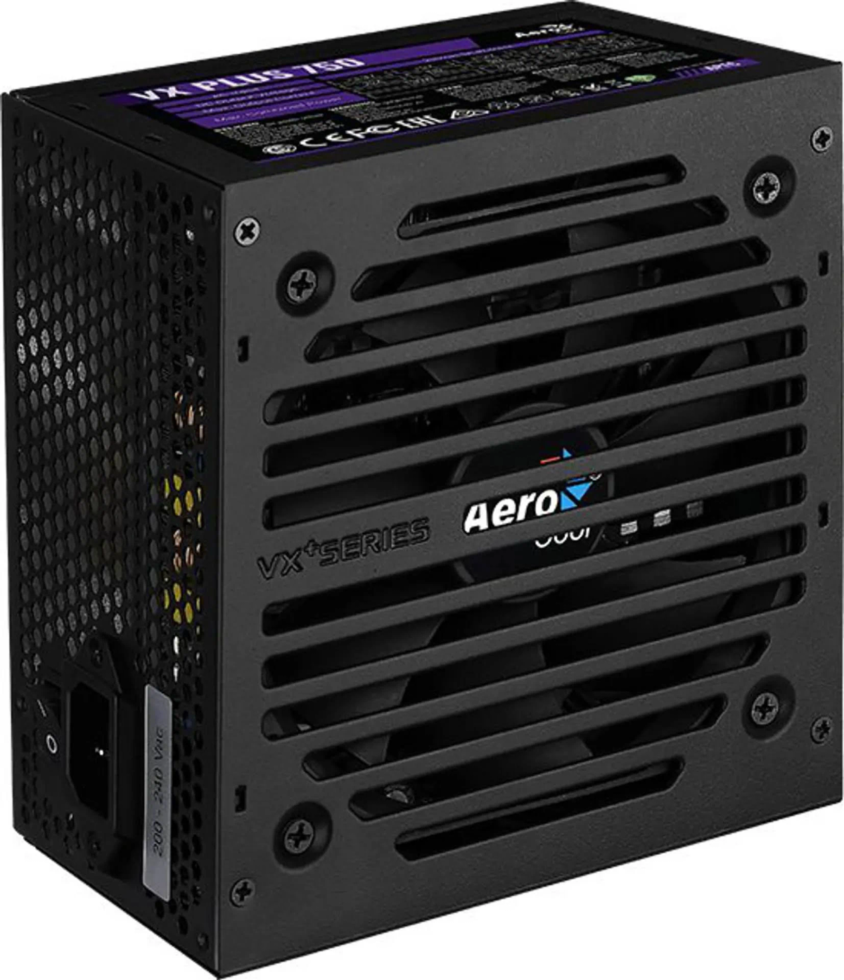 AEROCOOL Vx Plus 750W 58A Atx Aktif Pfc 750 W Güç Kaynağı Siyah