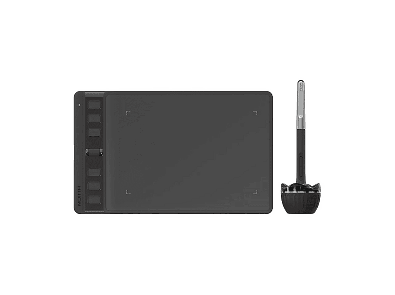 HUION 6930444802622 Grafiktablet, Schwarz | SATURN