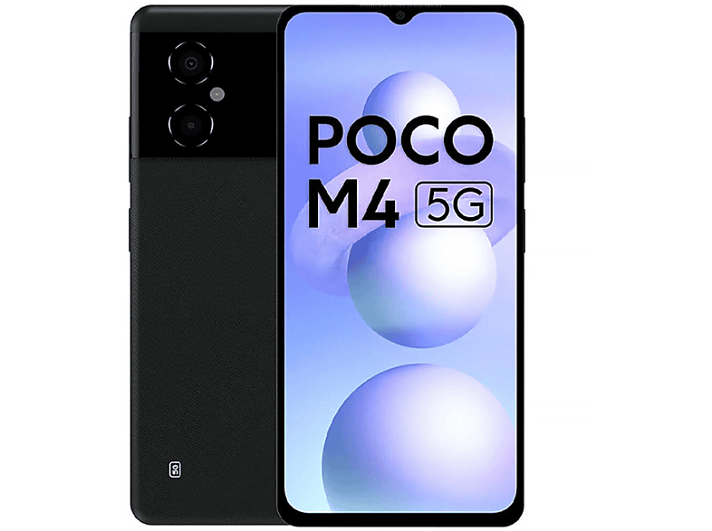 Móvil - POCO M4 PRO, Negro, 128 GB, 6 GB RAM, 6,43 , MediaTek