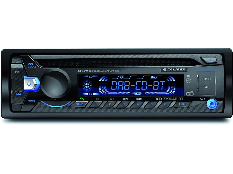 Achat Autoradio Caliber avec DAB + Bluetooth FM USB 4x 75Watt - écran  couleur (RMD055DAB-BT) en gros