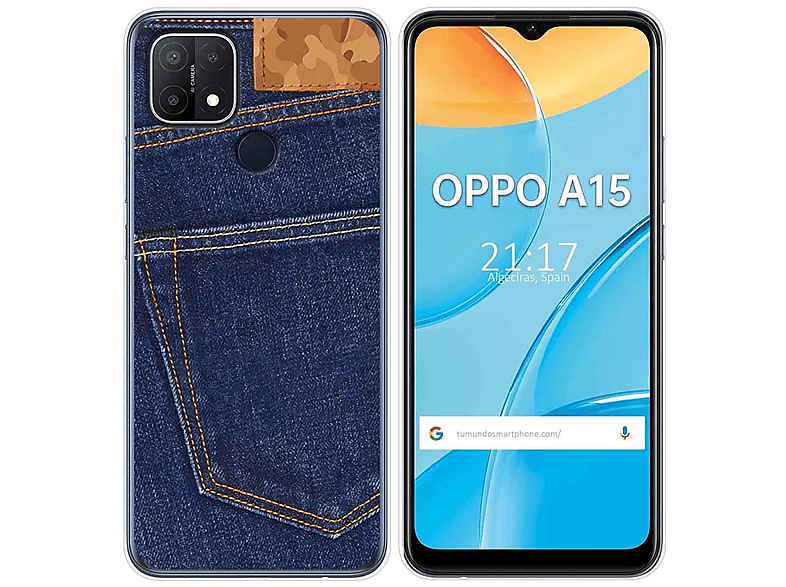 Funda móvil Oppo A15 TUMUNDOSMARTPHONE, Oppo, Oppo A15, Multicolor
