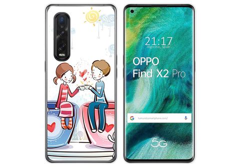 Funda Libro Negra Oppo Find X2 Lite