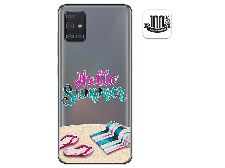 Custodia A Specchio Con Supporto Per Samsung Galaxy A51 - Fucsia, Protezione 360° Con Funzione Leggio - 2