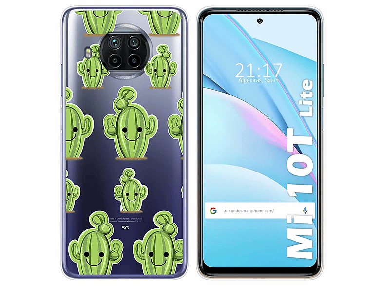 Funda móvil | TUMUNDOSMARTPHONE Xiaomi Mi 10T Lite, Compatible con