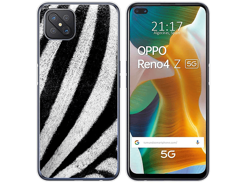 Funda móvil - TUMUNDOSMARTPHONE Oppo Reno 4Z 5G, Compatible con Oppo Oppo  Reno 4Z 5G, Multicolor