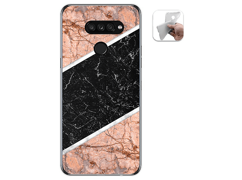 N NEWTOP Cover Compatibile per LG K50S, HQ Lateral