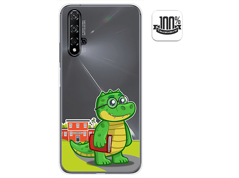 Muvit Case Huawei Nova 5T Recycletek Transparente