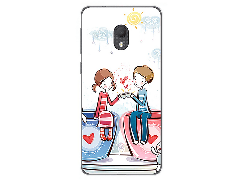 2 x Pellicola Vetro Temperato per Alcatel 1c 2019 Trasparente