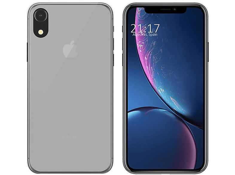 Apple Funda Transparente, Funda para iPhone XR, Tacto suave, Transparente