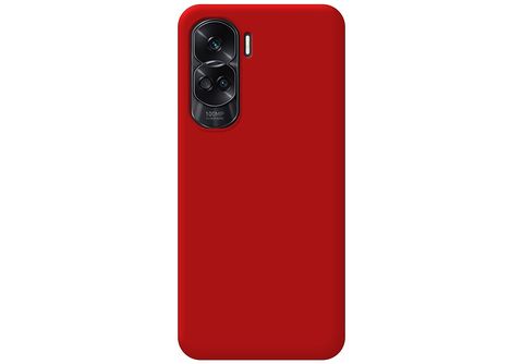 Funda Silicona Líquida Ultra Suave para Huawei Honor 90 lite 5G color Roja