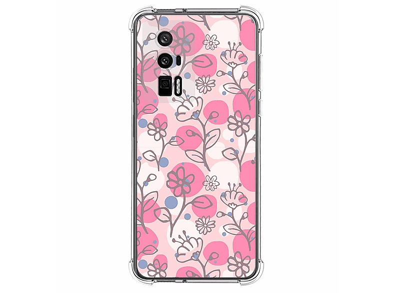 Funda Para Xiaomi Poco F5 Pro 5G – Diseño Cara Sonriente, Anti-choques, Carga Inalámbrica – Color Púrpura