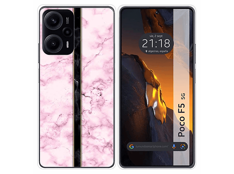 COVER FLIP Per XIAOMI POCO F5 PRO 5G CUSTODIA LIBRO NERA A SPECCHIO