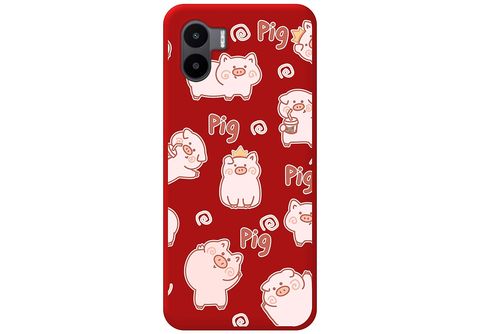 Funda Silicona Líquida Ultra Suave Xiaomi Redmi A2 Color Negra con