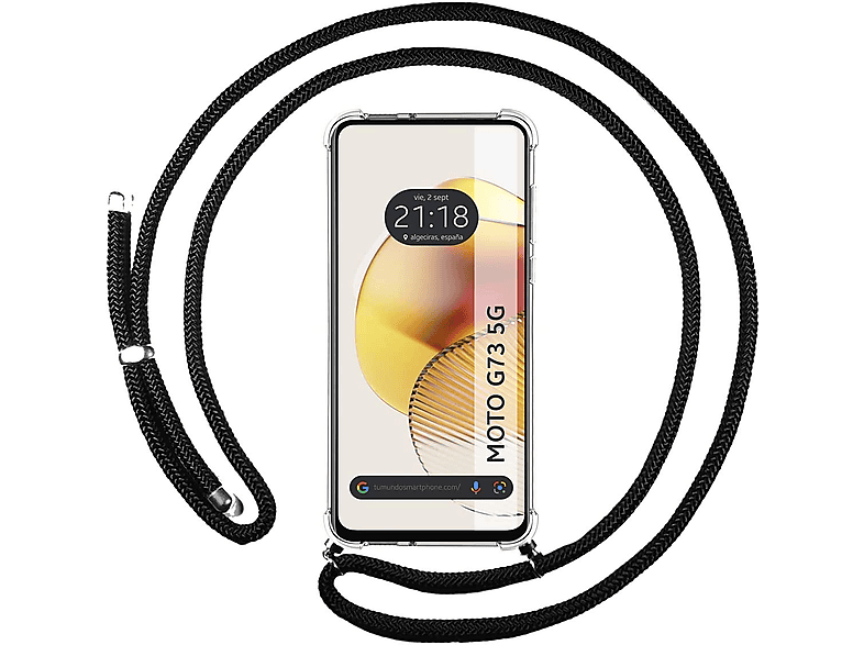 ISOI - Cover Compatibile Con Motorola Moto G53 5G Custodia, Con