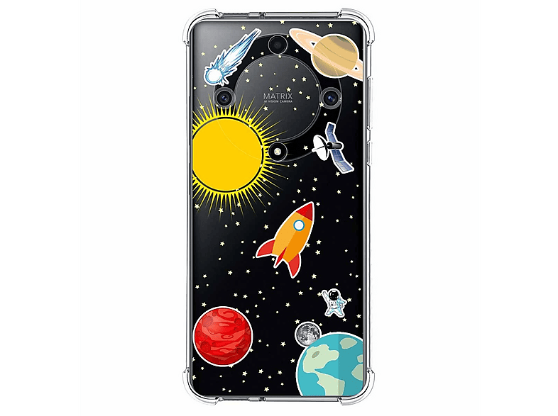 Tumundosmartphone Custodia di Gel TPU per Huawei Nova 5T / Honor 20 Design LEONES Disegno