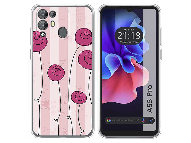 KARTXITAI Funda Personalizada Compatible Con Blackview Shark 8, Carcasa Personalizado Con Tu Foto O Texto Imagen, Gel Flexible,Trasparente,Regalo Original +1 X Cordón Universal Para Teléfono