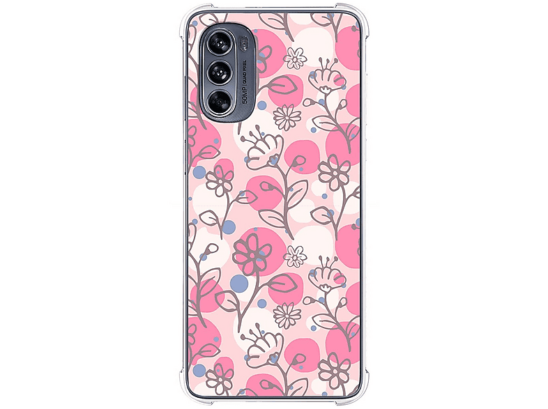 Housse Flip Imprimée Pour Motorola Moto G50 / G62 5G – Cuir PU, Poche Carte, Support