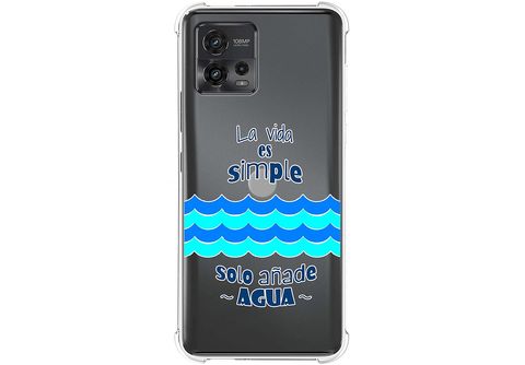 Funda Silicona Antigolpes Para Motorola Moto G84 5g Diseño Agua