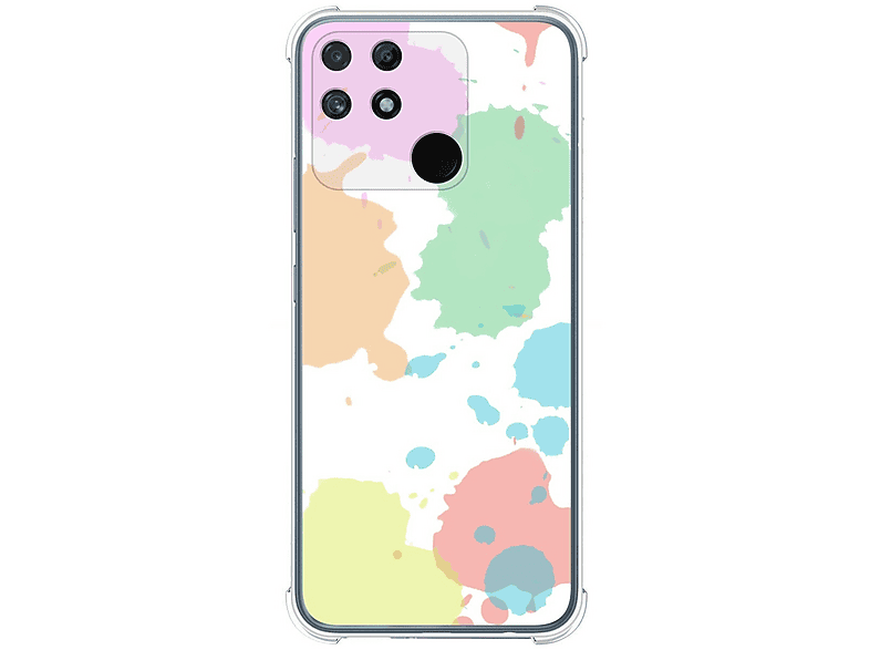 Cover Tumundosmartphone Per Realme Narzo 50 5G | Silicone Con Disegno Conchiglia - 3