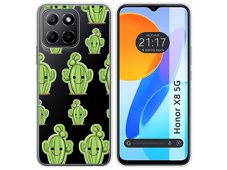 MOJIA Cover per Honor X8 5G / X6 4G, Stile Carino Silicone Morbido