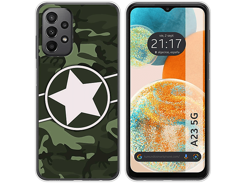 Funda móvil - Samsung Galaxy A23 5G TUMUNDOSMARTPHONE, Samsung, Samsung Galaxy  A23 5G, Multicolor