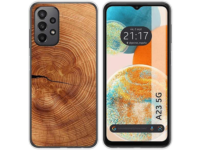 Funda Silicona Para Google Pixel 7a 5g Diseño Madera 04 Dibujos