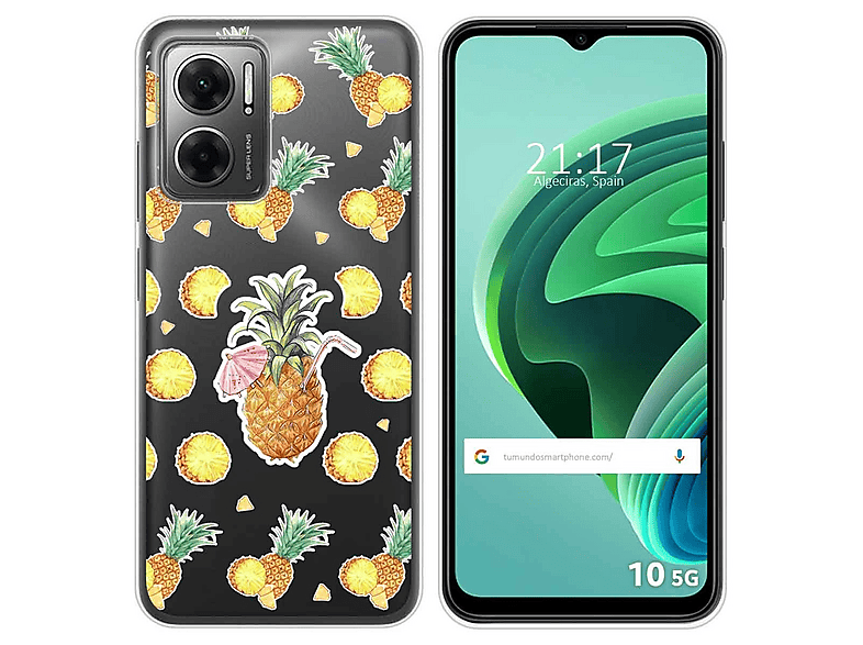 Tumundosmartphone Hülle Gel TPU Hülle Für Xiaomi Redmi Note 8T Design Muster - Snow Tarnung