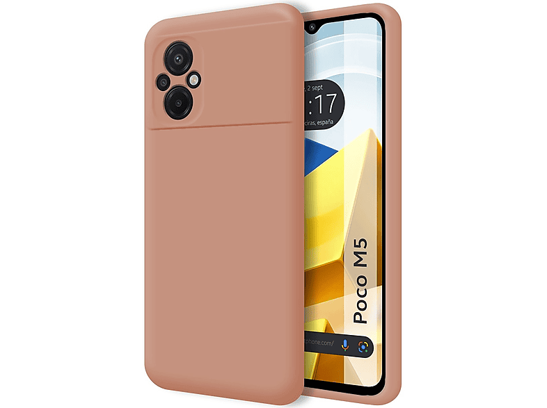 Funda móvil - TUMUNDOSMARTPHONE Xiaomi POCO M5, Compatible con Xiaomi  Xiaomi POCO M5, Negro