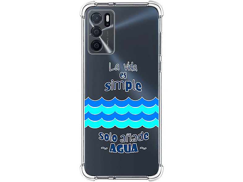 Funda Antigolpes Transparente Oppo A54s