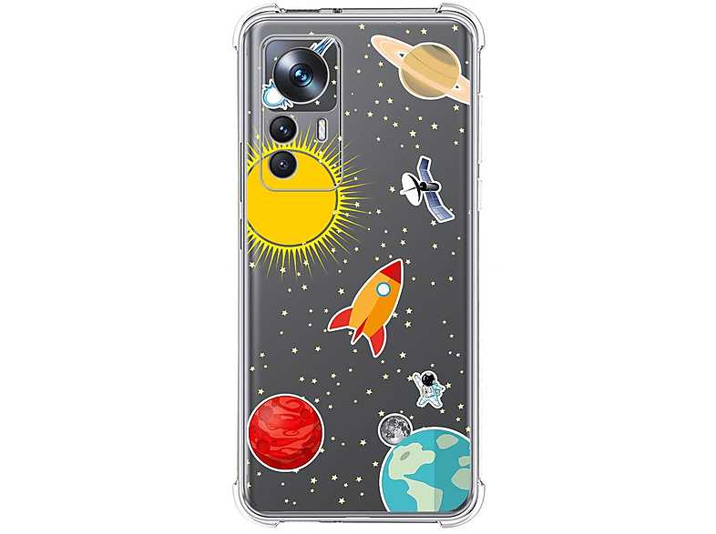 Transparente Hülle Für Xiaomi 12/12X 5G - Mit Süßem Hasen-Design