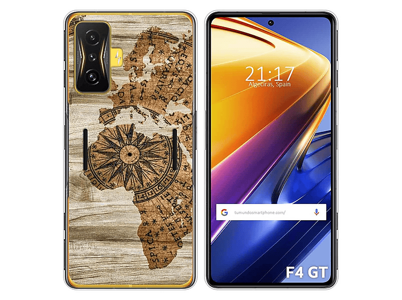 Cover Personalizzata Per Xiaomi POCO F4 GT 5G: Crea La Tua Custodia Con Foto, Testo O Logo! Bordo Morbido TPU E Retro In Vetro Temperato