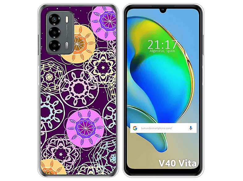 Tumundosmartphone Cover Silicone Per ZTE Blade V40 Vita - Design Creatività - Foto 13