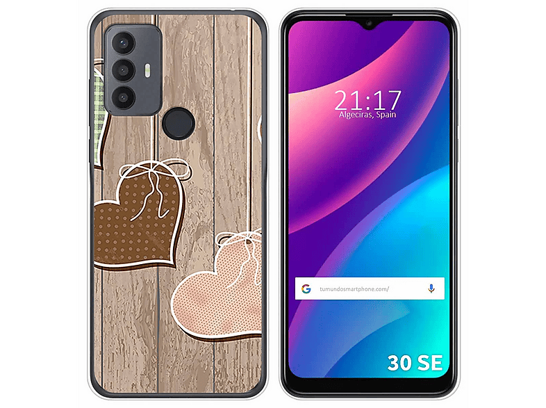 Flip Cover Pelle Sintetica Per TCL 30 SE Custodia Portafoglio In Pelle Sintetica Per TCL 30 SE / 305 / 306 - Flip Cover Con Tasche Per Carte Cover Trasparente IPhone 15