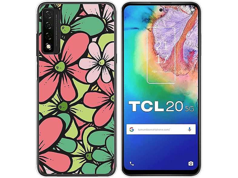 Funda móvil TCL 20 5G TUMUNDOSMARTPHONE, TCL, TCL 20 5G, Multicolor