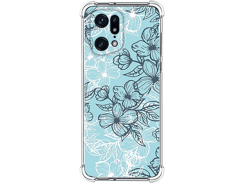 Coque Avec Cordon Pour Oppo Find X5 Pro 5G - Motif Cœur Galvanisé - TPU Silicone Antichoc - Longueur Réglable