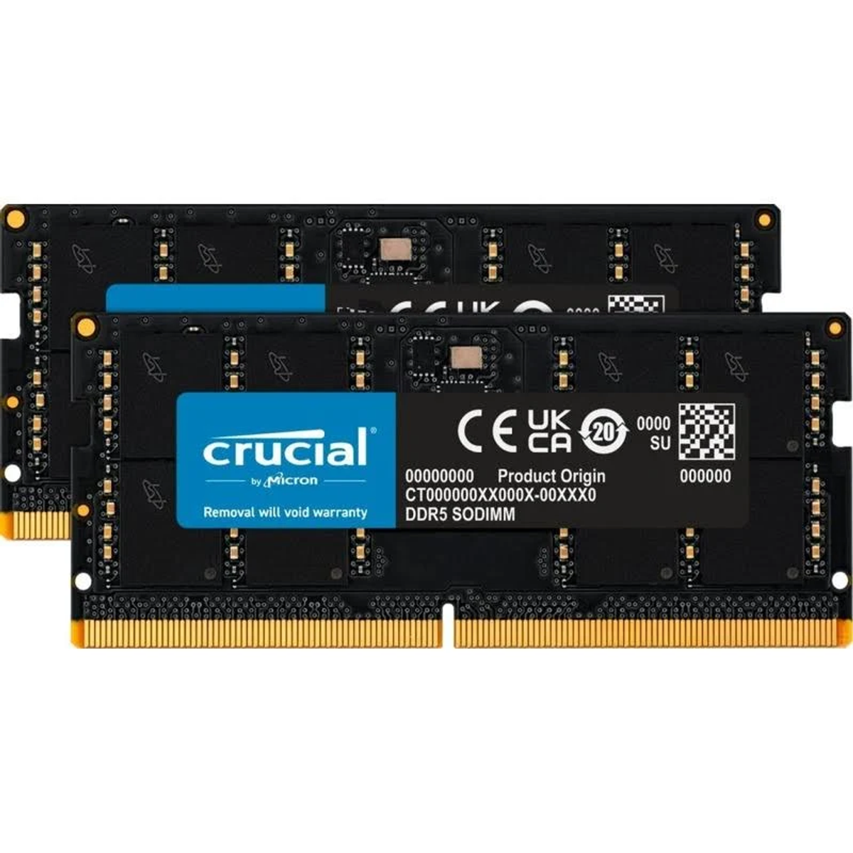 1,1 GB 32 CRUCIAL 2x16GB Volt DDR5 Speicher-Kit