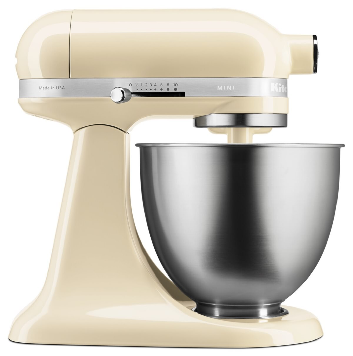 3.3L Creme 3,3 Watt) (Rührschüsselkapazität: l, CREME Küchenmaschine 5KSM3311XEAC MINI KITCHENAID 250