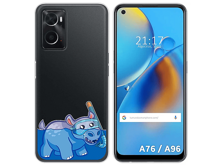 Custodia a libro per OPPO A96 / A76 Cover Flip Cover