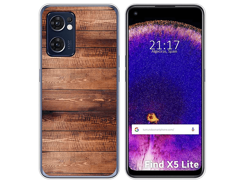 Tumundosmartphone Custodia TPU Antiurdo Trasparente Per OPPO Find X3 Lite 5G - 4