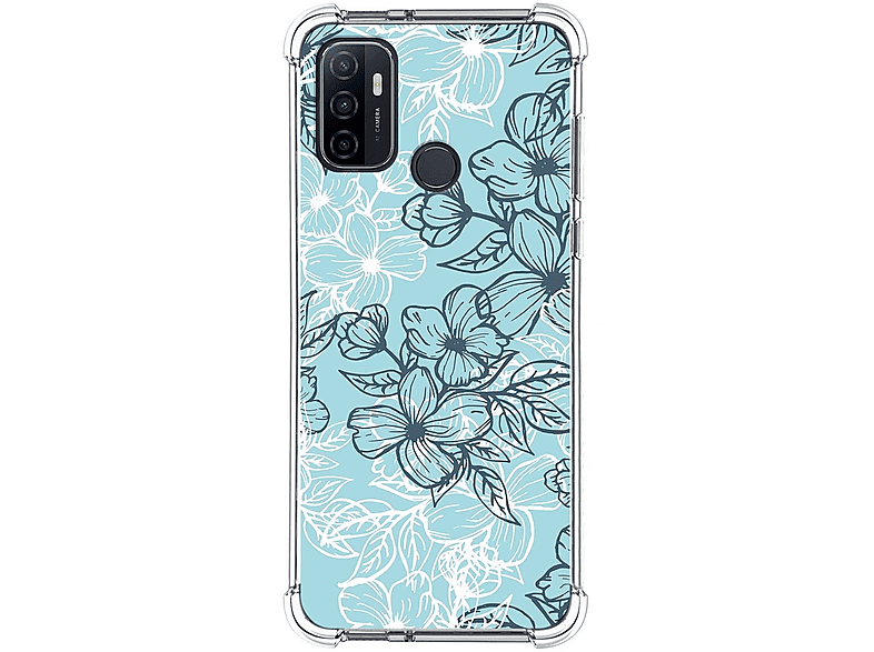 Oppo A53 / A53s Funda Gel Tpu Silicona dibujo Letras