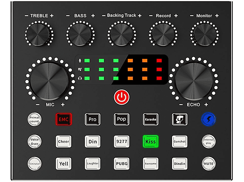 LACAMAX V8S Ergebnisse, Sound Bluetooth-Konnektivität Soundkarte Card Live - brillante für