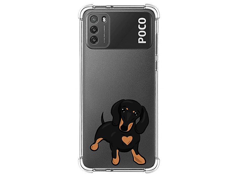 Tumundosmartphone Cover In Gel TPU Per Xiaomi Poco M3 / Redmi 9T – Disegno Marmo 02, Morbida E Protettiva - 4