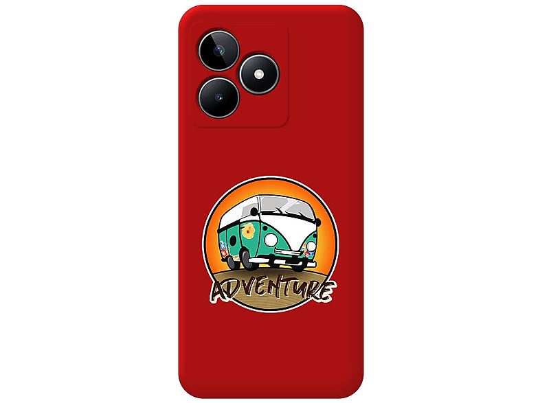 HGJTFANY Funda Para Realme C51, Cubierta De Protección Contra Caídas De Silicona Negra Para Realme C51 (6.74 Pulgadas), Funda De Teléfono A Prueba De Golpes, Carcasa De Parachoques De TPU Suave