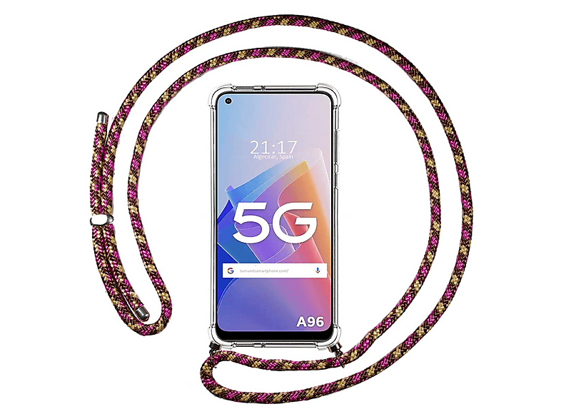 CXKJ Personalizzata Custodia per Oppo A96 5G,con la Tua Foto,Immagine o