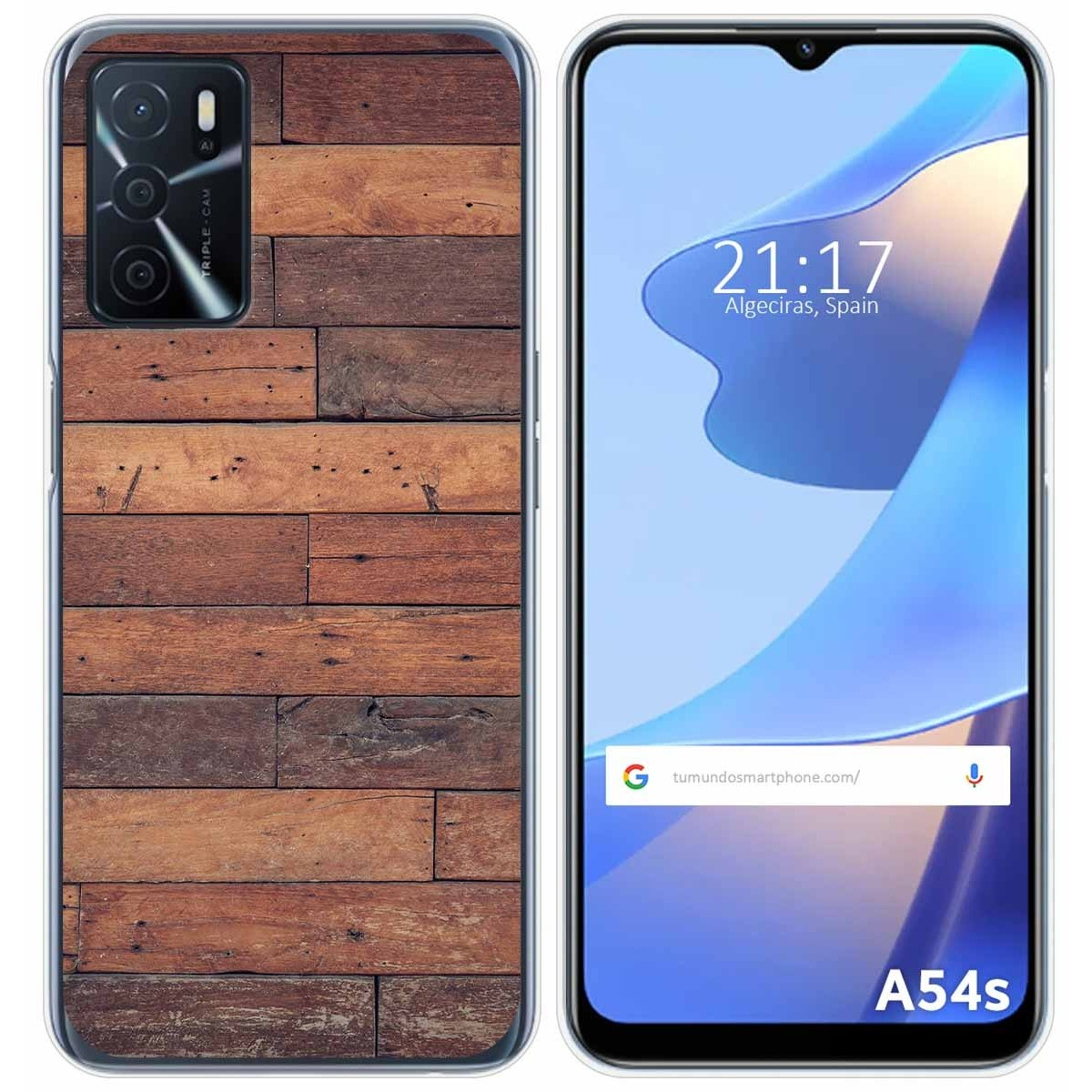 Funda de Uso Rudo Para OPPO A54 Con Soporte Robot Clip Case Más Mica 9 – ATTI Funda