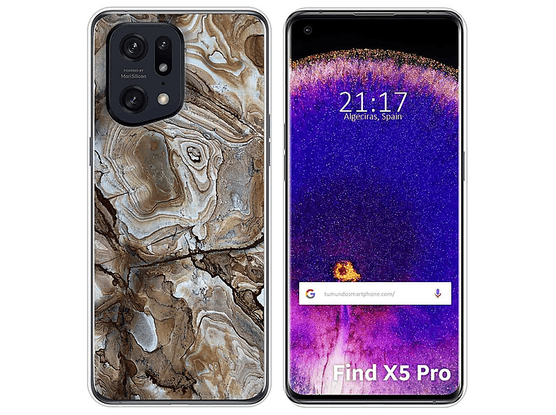 Custodia Ultra Sottile Antiurto In Fibra Di Carbonio Per OPPO Find X5 Pro