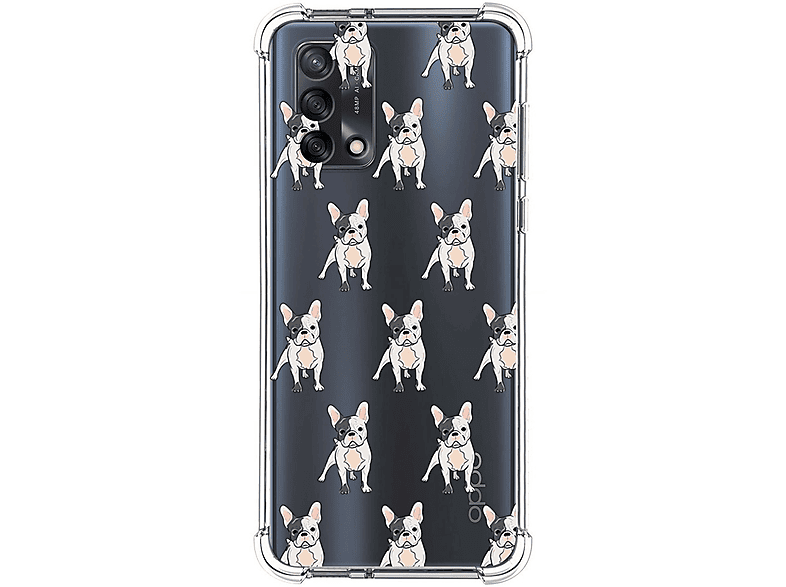 Custodia In Gel Trasparente Per Oppo A74 4G Design Anatra Disegni
