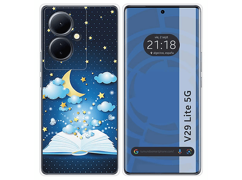 Funda Silicona Antigolpes Para Vivo V29 5g Diseño Zapatillas 01 Dibujos