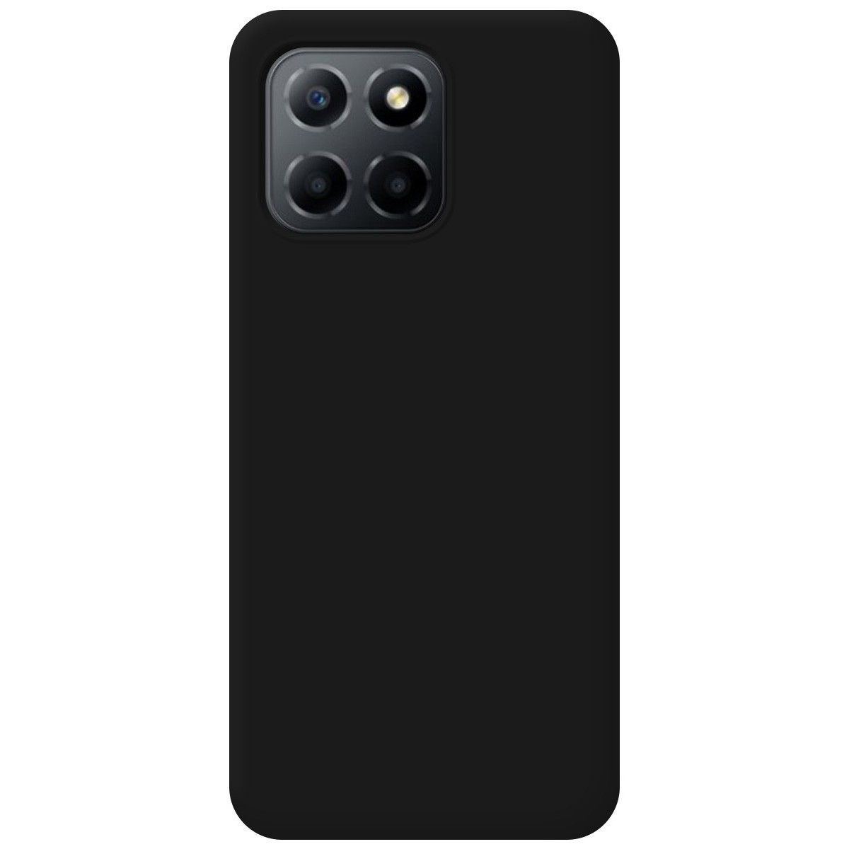 Custodia per telefono nera con un telefono nero.